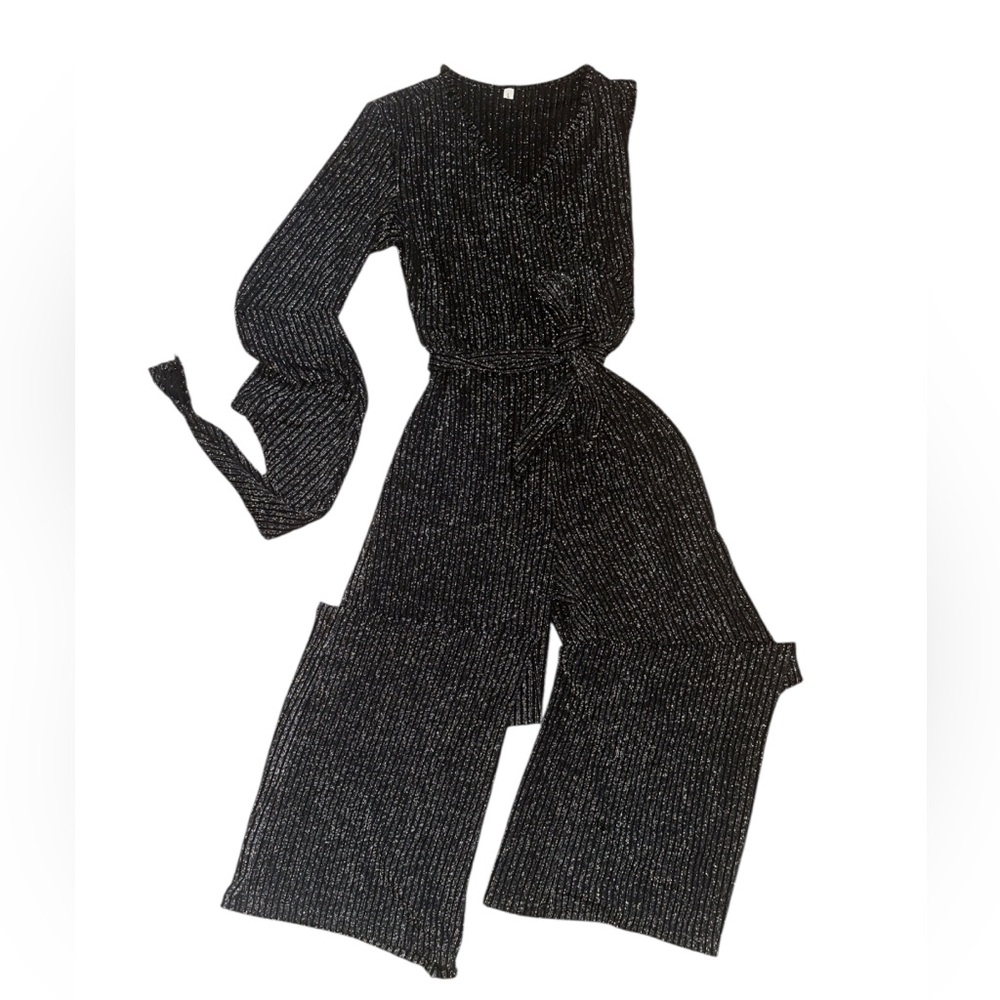 Elegant Black Jumpsuit sparkly